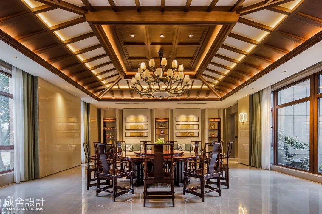 餐廳-常州豪華別墅裝修