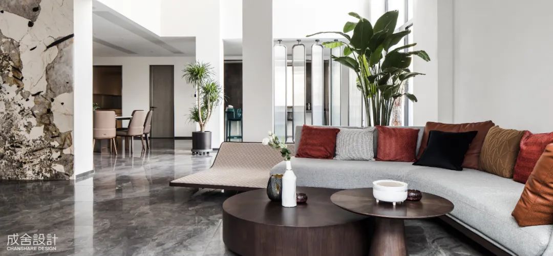 客廳-常州別墅設(shè)計裝飾