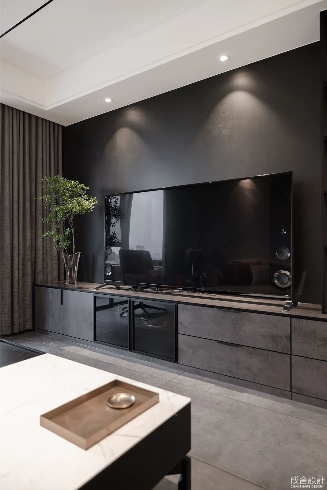 客廳-上海工裝家裝公司 客廳-上海工裝家裝公司